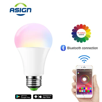 RGB Led Light Smart Bulb 15W E27 B22 Smart Home Bluetooth Bulb Lamp Multiple Color Changeable Music Voice Control LED Light Bulb
RGB Led Light Smart Bulb 15W E27 B22 Smart Home Bluetooth Bulb Lamp Multiple Color Changeable Music Voice Control LED Light Bulb