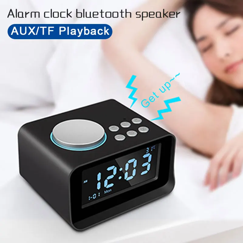 LED Display Bluetooth Speaker Clock Bluetooth Speaker Alarm Alarm Clock Desktop Clock Speaker Alarm Clock Creative
LED Display Bluetooth Speaker Clock Bluetooth Speaker Alarm Alarm Clock Desktop Clock Speaker Alarm Clock Creative