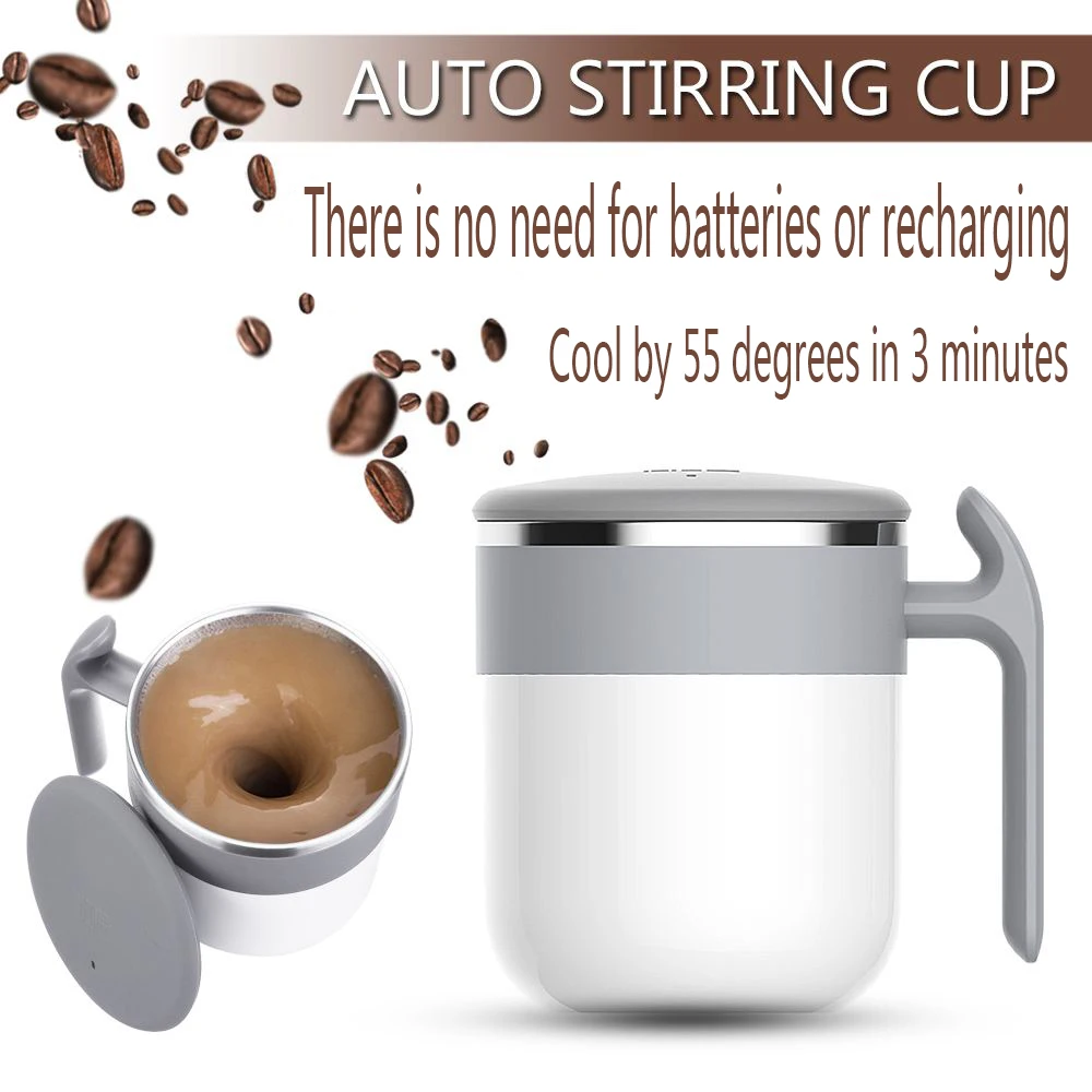No Battery Automatic Self Stirring Mug Cup Coffee Milk Mixing Mug Smart Temperature Adjustment Juice Mix Cup Drinkware for Gift
No Battery Automatic Self Stirring Mug Cup Coffee Milk Mixing Mug Smart Temperature Adjustment Juice Mix Cup Drinkware for Gift
