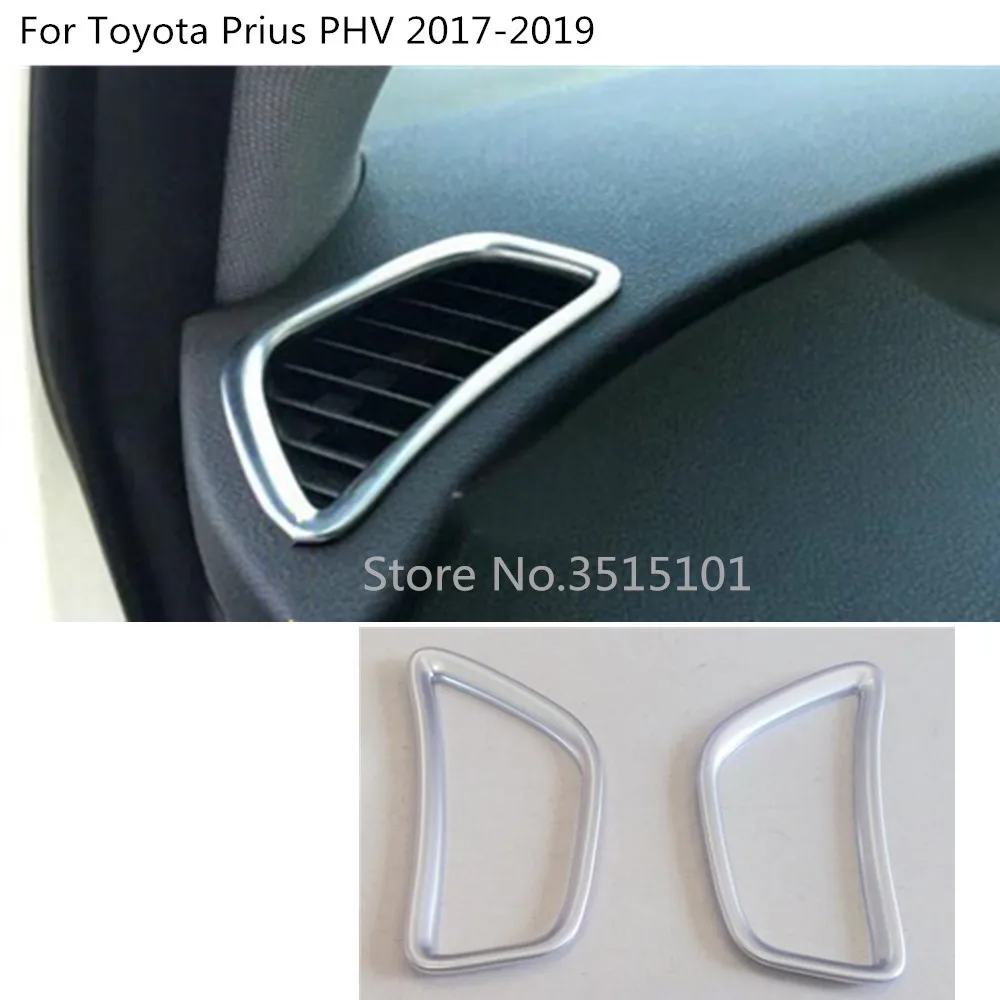 Car front air conditioning Outlet left right Vent upper garnish cover frame trim For Toyota Prius PHV Prime 2017 2018 2019
Car front air conditioning Outlet left right Vent upper garnish cover frame trim For Toyota Prius PHV Prime 2017 2018 2019