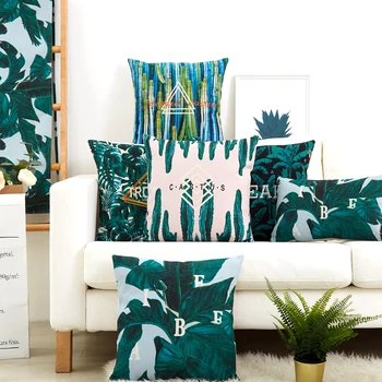 Drop Ship Leaves Cactus Pillow Cover Linen Cushion Cover Geometric Decorative Throw Pillow Home Decor Pillowcase Pillowsham
Drop Ship Leaves Cactus Pillow Cover Linen Cushion Cover Geometric Decorative Throw Pillow Home Decor Pillowcase Pillowsham