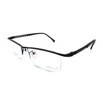 Titanium Browline Semi-Rimless Eyeglasses Frame Oval Shape Fashion Brand Prescription Glasses Spectacles Eyewear for Men
Titanium Browline Semi-Rimless Eyeglasses Frame Oval Shape Fashion Brand Prescription Glasses Spectacles Eyewear for Men