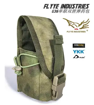 FLYYE MOLLE G36 even double cassette single ammunition pouch Military CORDURA FY-PH-M026
FLYYE MOLLE G36 even double cassette single ammunition pouch Military CORDURA FY-PH-M026