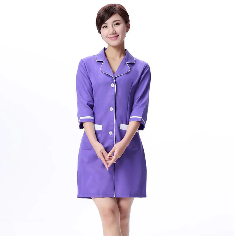 Nurse Uniform Beautician Overalls Medical Clothing Beautician Dress Beauty Salon Uniforms
Nurse Uniform Beautician Overalls Medical Clothing Beautician Dress Beauty Salon Uniforms