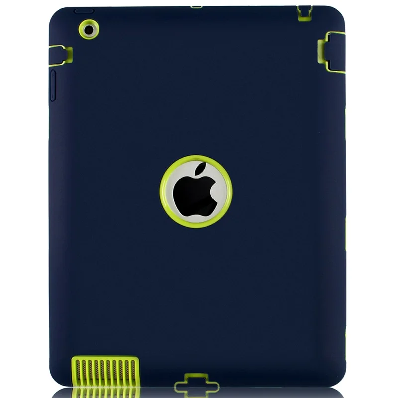 Cover for iPad234 Case, Heavy Duty Rugged Shock-Absorption/High Impact Resistant Hybrid Three Layer Original soft Silicone Full
Cover for iPad234 Case, Heavy Duty Rugged Shock-Absorption/High Impact Resistant Hybrid Three Layer Original soft Silicone Full