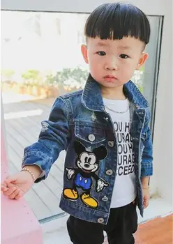New 2018 Autumn Children Cartoon Jeans Jackets Baby Girl hole light color denim coat boys Minnie cowboy jackets 1-6years
New 2018 Autumn Children Cartoon Jeans Jackets Baby Girl hole light color denim coat boys Minnie cowboy jackets 1-6years