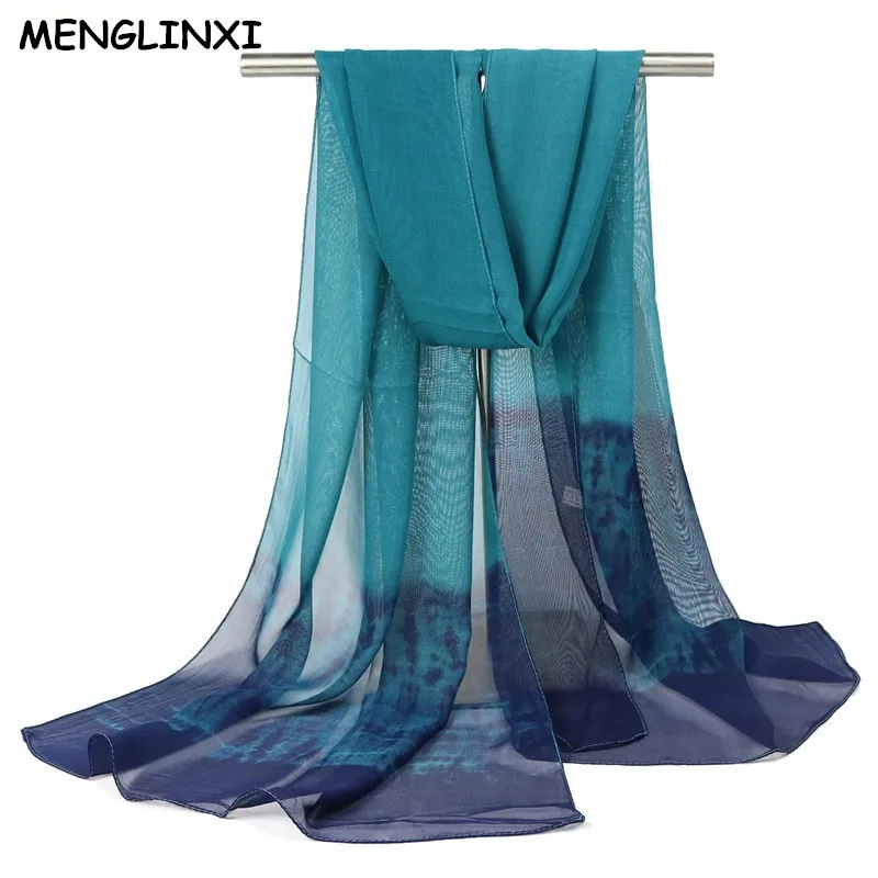 New 2017 Fashion Brand Gradient Colors Long Scarf Women Silk Chiffon Bandana Shawl Thin Soft Hijab And Printing Scarves Wholesal
New 2017 Fashion Brand Gradient Colors Long Scarf Women Silk Chiffon Bandana Shawl Thin Soft Hijab And Printing Scarves Wholesal