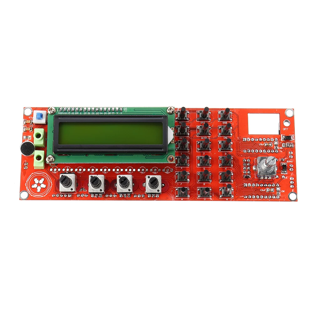 AD9850 LED Digital DDS Signal Generator 0-55MHz For HAM Radio SSB6.1 Transceiver VFO SSB High Quality
AD9850 LED Digital DDS Signal Generator 0-55MHz For HAM Radio SSB6.1 Transceiver VFO SSB High Quality