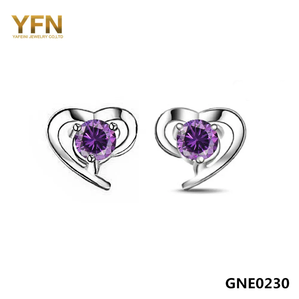 Elegant Design Heart Earrings for Women Romantic 925 Sterling Silver CZ Stud Earrings piercing ,Fashion Jewelry Gifts GNE0230
Elegant Design Heart Earrings for Women Romantic 925 Sterling Silver CZ Stud Earrings piercing ,Fashion Jewelry Gifts GNE0230