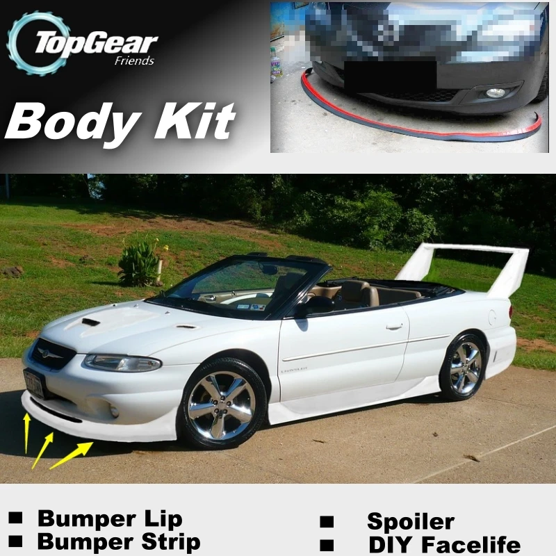 Bumper Lip Deflector Lips For Chrysler Sebring Front Spoiler Skirt For TopGea Friends Car Tuning View / Body Kit / Strip
Bumper Lip Deflector Lips For Chrysler Sebring Front Spoiler Skirt For TopGea Friends Car Tuning View / Body Kit / Strip