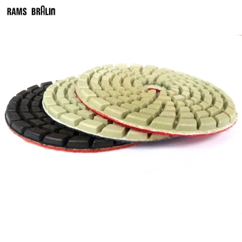 3 pieces Thickened Wet Diamond Polishing Pad Flexible Grinding Disc Coarse to Fine for Floor Renovation
3 pieces Thickened Wet Diamond Polishing Pad Flexible Grinding Disc Coarse to Fine for Floor Renovation