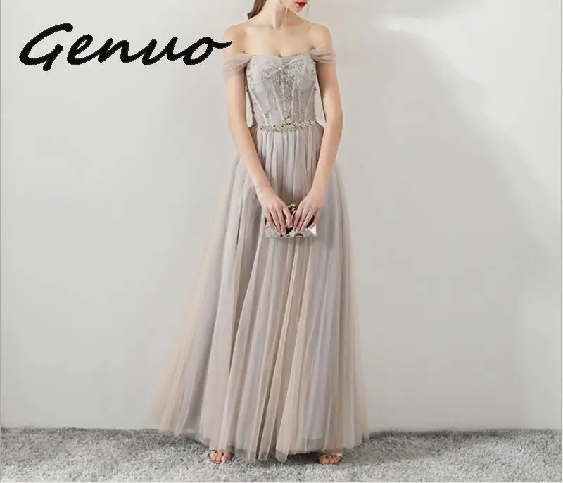 Genuo New 2019 Summer Backless Bodycon Dress Women Strapless Long Maxi Party Dresses Elegant Off Shoulder Sequin Dress Vestidos
Genuo New 2019 Summer Backless Bodycon Dress Women Strapless Long Maxi Party Dresses Elegant Off Shoulder Sequin Dress Vestidos