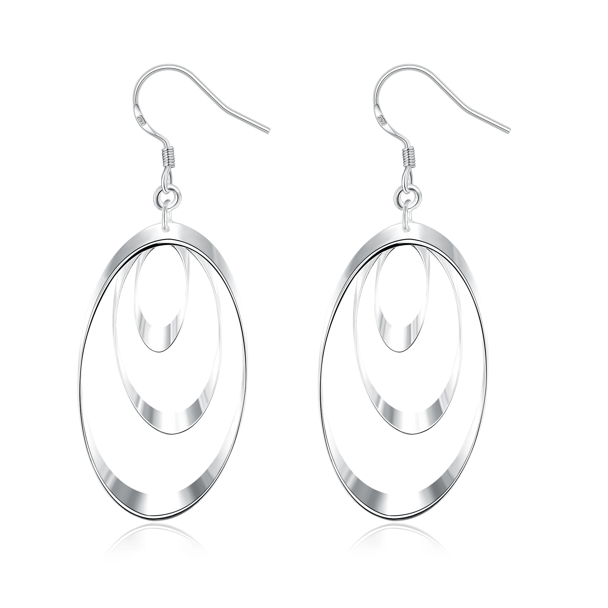 Wholesale Silver Plated Earring,Wedding Jewelry Accessories,Fashion Three Discs Silver Women Earrings
Wholesale Silver Plated Earring,Wedding Jewelry Accessories,Fashion Three Discs Silver Women Earrings