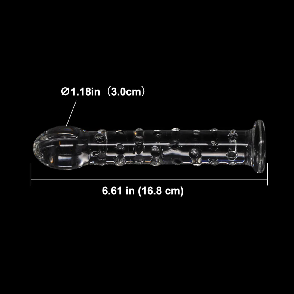 10Pcs Pyrex Glass Dildo Crystal Anal Bead Butt Plug Fake Penis Dick Prostate Massage Masturbation Sex Toys for Women Gay Female 10
