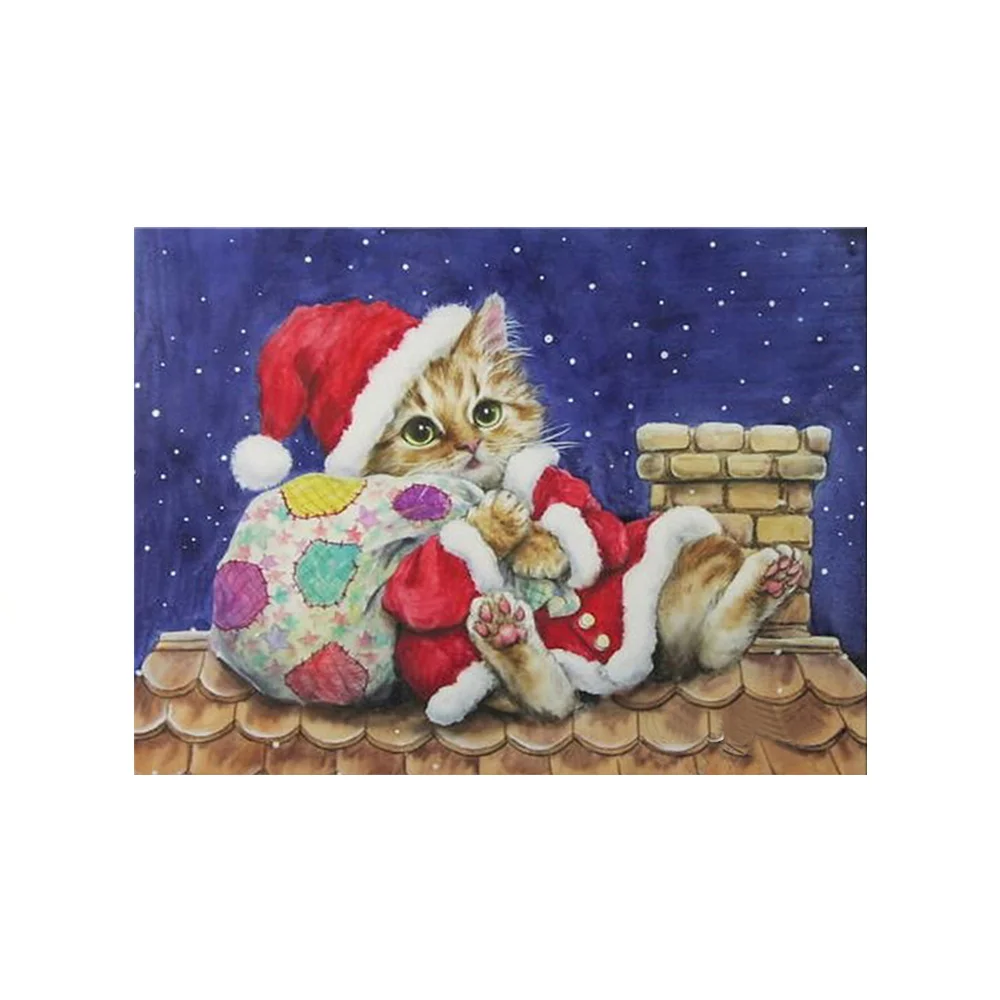 Christmas Cat Decoration Diamond Painting Kit Diamond Embroidery Home Decor Stone Diamond Embroidery All Diamond
Christmas Cat Decoration Diamond Painting Kit Diamond Embroidery Home Decor Stone Diamond Embroidery All Diamond
