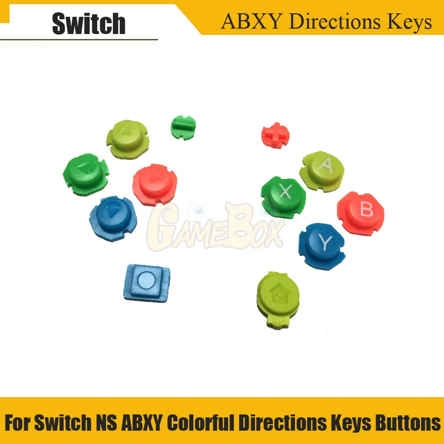 Colorful ABXY Directions Keys Buttons Replacement for Nintend Switch NS Joy Con Left Right Controller
Colorful ABXY Directions Keys Buttons Replacement for Nintend Switch NS Joy Con Left Right Controller