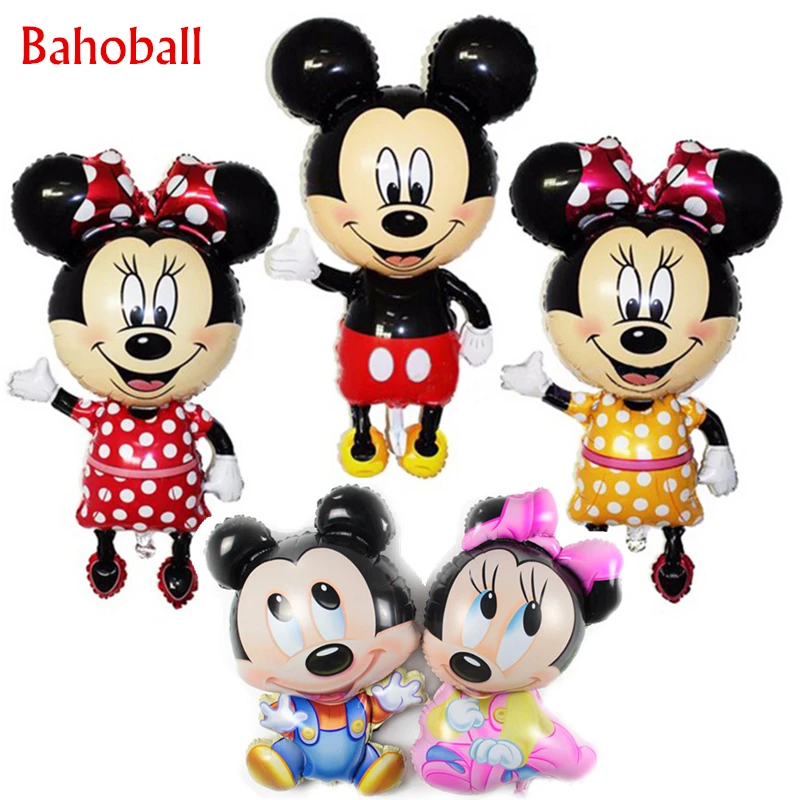 New Large & Small Cartoon Mickey Minnie Foil Balloons Cute Minnie Mickey Head Balloon Birthday Party Wedding Decoration Supplies
New Large & Small Cartoon Mickey Minnie Foil Balloons Cute Minnie Mickey Head Balloon Birthday Party Wedding Decoration Supplies