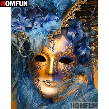 HOMFUN Full Square/Round Drill 5D DIY Diamond Painting "Mask beauty" 3D Diamond Embroidery Cross Stitch Home Decor A18804
HOMFUN Full Square/Round Drill 5D DIY Diamond Painting "Mask beauty" 3D Diamond Embroidery Cross Stitch Home Decor A18804