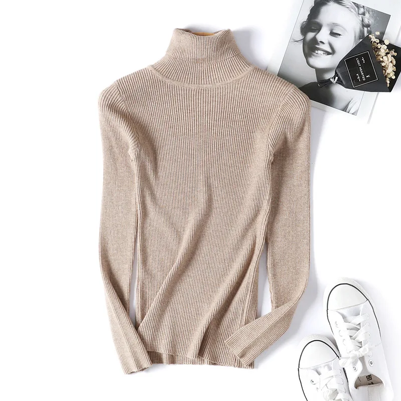 AOSSVIAO Womens Sweaters 2020 Tops Long Sleeve Turtleneck Sweater Women Thin Pullover Jumper Knitted Sweater Slim Pull Femme
AOSSVIAO Womens Sweaters 2020 Tops Long Sleeve Turtleneck Sweater Women Thin Pullover Jumper Knitted Sweater Slim Pull Femme