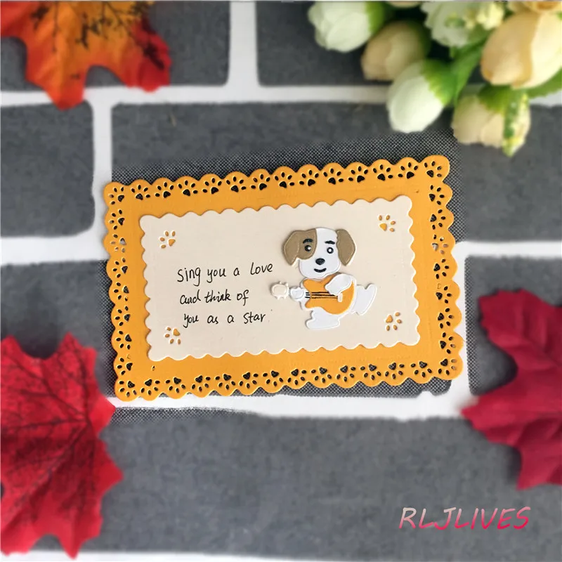 Lace Frame & Dog Metal Cutting Dies DIY Scrapbooking Card Stencil Paper Craft Handmade Album Handbook Decoration
Lace Frame & Dog Metal Cutting Dies DIY Scrapbooking Card Stencil Paper Craft Handmade Album Handbook Decoration