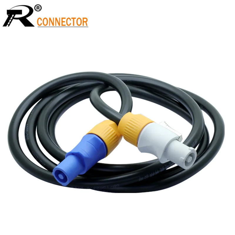 1.5M OUT/IN 20A Aviation Waterproof Powercon LED Large Screen Powercon Cable High-power Flame-retardant Industrial Power Cable
1.5M OUT/IN 20A Aviation Waterproof Powercon LED Large Screen Powercon Cable High-power Flame-retardant Industrial Power Cable