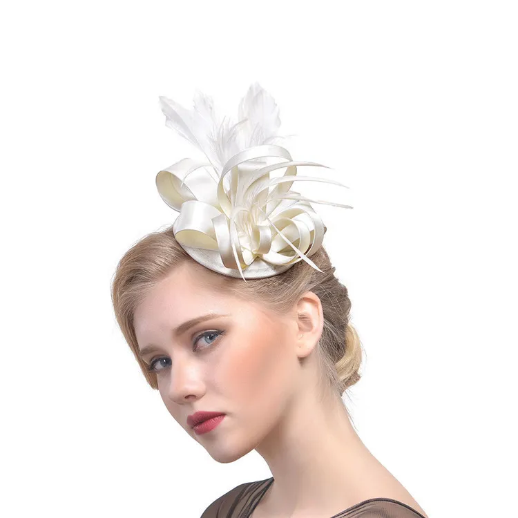 New Products Banquet Bride Headwear Feather Hair Manual Decorate Stage Party Formal Hat Hair Decorate
New Products Banquet Bride Headwear Feather Hair Manual Decorate Stage Party Formal Hat Hair Decorate