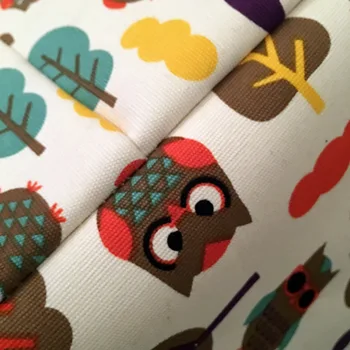 35*25*16cm Owl child fun storage box Desktop storage basket Cotton canvas with handle storage box
35*25*16cm Owl child fun storage box Desktop storage basket Cotton canvas with handle storage box