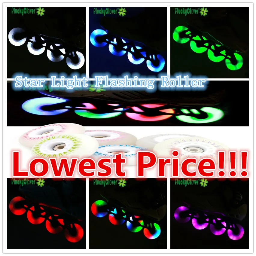 FreeShipping 4pc Led Flashing Inline Roller Skates Wheels 72mm 76mm 80mm Slalom Braking Skating PU Wheel 90a with Magnetic Cores
FreeShipping 4pc Led Flashing Inline Roller Skates Wheels 72mm 76mm 80mm Slalom Braking Skating PU Wheel 90a with Magnetic Cores
