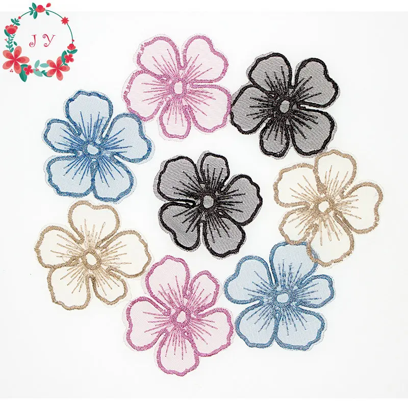 20PCS/lot Mix Embroidery Mesh Flower Applique 5.5/4cm Translucent Single layer for Party Decor,Garment Embellishment,DIY project
20PCS/lot Mix Embroidery Mesh Flower Applique 5.5/4cm Translucent Single layer for Party Decor,Garment Embellishment,DIY project