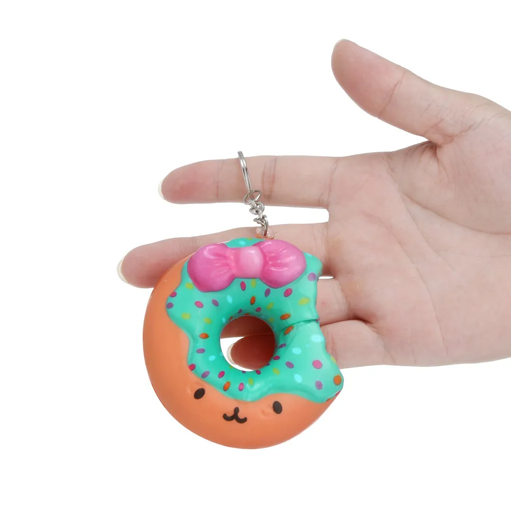 Decompression Toy Lovely Soft Doughnut Cream Scented Slow Rising Squeeze Fun Toys Collection Unique Key Ring scuishies blandos
Decompression Toy Lovely Soft Doughnut Cream Scented Slow Rising Squeeze Fun Toys Collection Unique Key Ring scuishies blandos