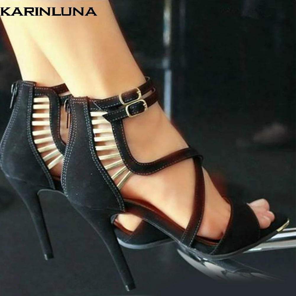 Karinluna Luxury Large Size 47 Sexy Party Thin High Heels Women Shoes Woman Luxury Summer Gladiator Ladies Shoes Sandals
Karinluna Luxury Large Size 47 Sexy Party Thin High Heels Women Shoes Woman Luxury Summer Gladiator Ladies Shoes Sandals