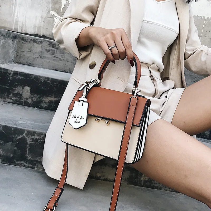 Small bag female 2019 new tide hit color shoulder bag Korean version of the simple wild Messenger small square bag
Small bag female 2019 new tide hit color shoulder bag Korean version of the simple wild Messenger small square bag