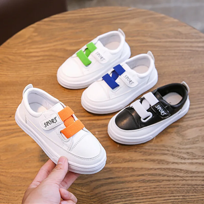 Size 21-36 Kids Shoes New Autumn Unisex Pu Leather White Children Casual Shoes Breathable Fashion Boys Girls Sneakers
Size 21-36 Kids Shoes New Autumn Unisex Pu Leather White Children Casual Shoes Breathable Fashion Boys Girls Sneakers