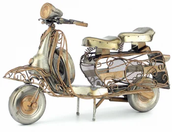 Retro Italy Style Handmade Metal Motorcycle Model Manual Home Decoration Art and Crafts For Coffee Shop Birthday Gift
Retro Italy Style Handmade Metal Motorcycle Model Manual Home Decoration Art and Crafts For Coffee Shop Birthday Gift