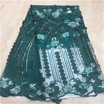 Sequins French Tulle Lace Fabric 2019 African Latest Lace Embroidered Nigeria Lace Fabric High Quality Green Dubai Lace 5 Yards
Sequins French Tulle Lace Fabric 2019 African Latest Lace Embroidered Nigeria Lace Fabric High Quality Green Dubai Lace 5 Yards