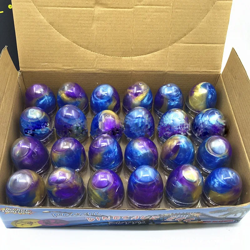 Rosiky 24pcs Egg Colorful Jelly Crystal Slime Mud Creative Modeling Children Intelligent Magic Shiny Play dough Kids Clay Toys
Rosiky 24pcs Egg Colorful Jelly Crystal Slime Mud Creative Modeling Children Intelligent Magic Shiny Play dough Kids Clay Toys