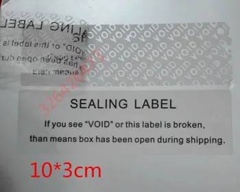 500pcs Free shipping tamper evident/anti-counterfeit/security warranty label VOID open packaging shipping packing safe stickers
500pcs Free shipping tamper evident/anti-counterfeit/security warranty label VOID open packaging shipping packing safe stickers