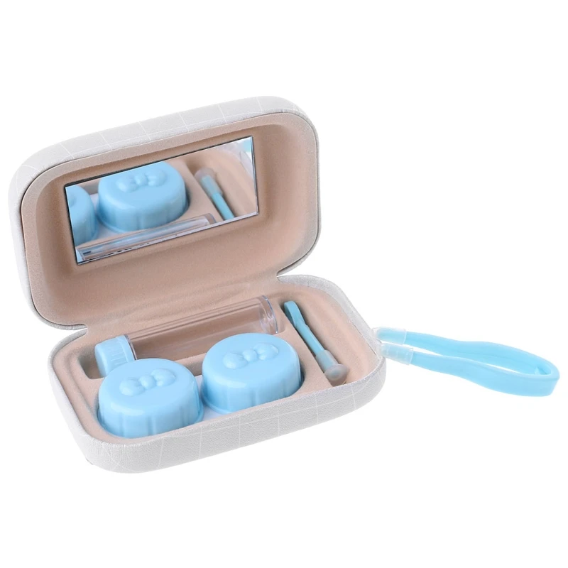 Rectangle Contact Lens Box Cute Cartoon Printing Portable Case With Mirror Storage Container
Rectangle Contact Lens Box Cute Cartoon Printing Portable Case With Mirror Storage Container