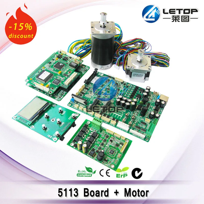 5113 mainboard+headboard+key board+driver board single head print board with dc and stepper motor
5113 mainboard+headboard+key board+driver board single head print board with dc and stepper motor