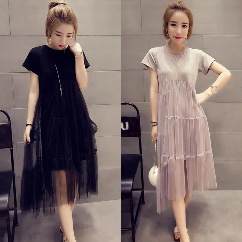 Maternity Clothes Nursing Dress Gauze Patchwork Loose Stylish Dress for Pregnant Women Pregnancy Clothes Breastfeeding Dress 
Maternity Clothes Nursing Dress Gauze Patchwork Loose Stylish Dress for Pregnant Women Pregnancy Clothes Breastfeeding Dress