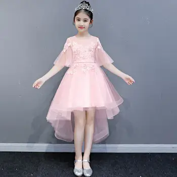 New Fashion Children Girl Mesh Asymmetrical Princess Dress Toddler Girl Clothes Vestido Kids Dresses For Girls Wedding Party F23
New Fashion Children Girl Mesh Asymmetrical Princess Dress Toddler Girl Clothes Vestido Kids Dresses For Girls Wedding Party F23