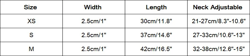 800-DC0815 dog collar