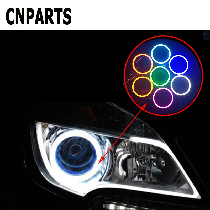 CNPARTS Halo Ring Angel Devil Eyes Projector Headlight LED Lights For Alfa Romeo 159 BMW E46 E39 E36 E90 Audi A3 A6 C5 A4 B6 B8
CNPARTS Halo Ring Angel Devil Eyes Projector Headlight LED Lights For Alfa Romeo 159 BMW E46 E39 E36 E90 Audi A3 A6 C5 A4 B6 B8