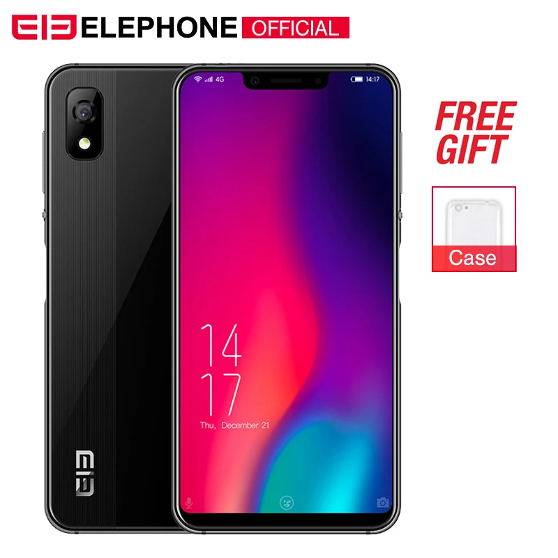 Elephone A4 Pro 5.85 Inch HD+ U-Notch Screen Mobile Phone Android 8.1 4GB RAM 64GB ROM MT6763 Octa Core 16MP 4G LTE Smartphone
Elephone A4 Pro 5.85 Inch HD+ U-Notch Screen Mobile Phone Android 8.1 4GB RAM 64GB ROM MT6763 Octa Core 16MP 4G LTE Smartphone