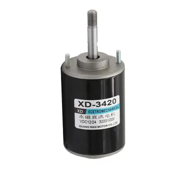 XD-3420 Permanent Magnet DC Motor 12V/24V 3000/6000rpm 30W Universal Adjustable Reversing Motor DC Speed Motor High Torque
XD-3420 Permanent Magnet DC Motor 12V/24V 3000/6000rpm 30W Universal Adjustable Reversing Motor DC Speed Motor High Torque