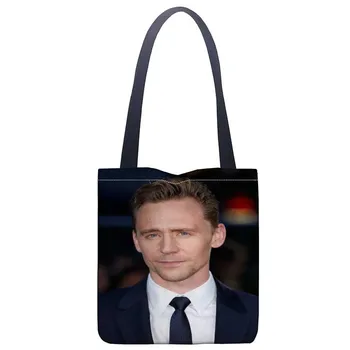 New Tom Hiddleston printed canvas tote bag convenient shopping bag woman bag student bag Custom your image
New Tom Hiddleston printed canvas tote bag convenient shopping bag woman bag student bag Custom your image