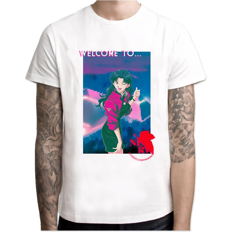evangelion men 2018 Summer t-shirt fashion tshirt casual white print t shirt for male top tees MR4042
evangelion men 2018 Summer t-shirt fashion tshirt casual white print t shirt for male top tees MR4042