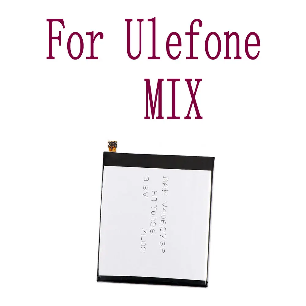 3300mAh Battery For Ulefone MIX Li-ion Large Capacity High quality Replacement Battery Authentic Mobile Phone
3300mAh Battery For Ulefone MIX Li-ion Large Capacity High quality Replacement Battery Authentic Mobile Phone