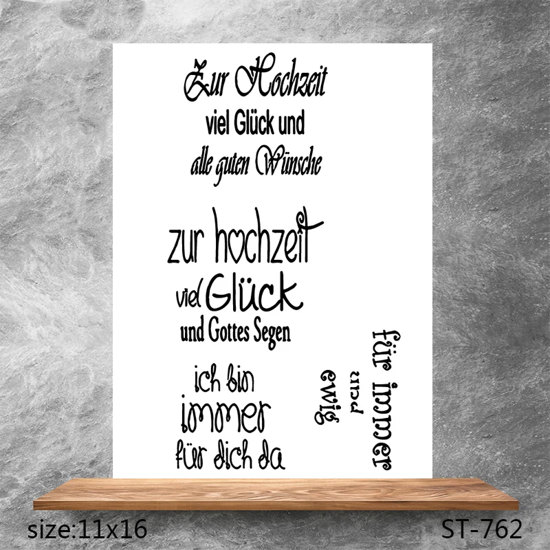 ZhuoAng language style Transparent Seals for DIY scrapbooking photo album Clear Stamps
ZhuoAng language style Transparent Seals for DIY scrapbooking photo album Clear Stamps