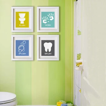 Cartoon Bathroom Symbols Canvas Painting Nursery Wall Art Posters Prints Minimalist Pictures for Kids Room Home Decor unframed
Cartoon Bathroom Symbols Canvas Painting Nursery Wall Art Posters Prints Minimalist Pictures for Kids Room Home Decor unframed